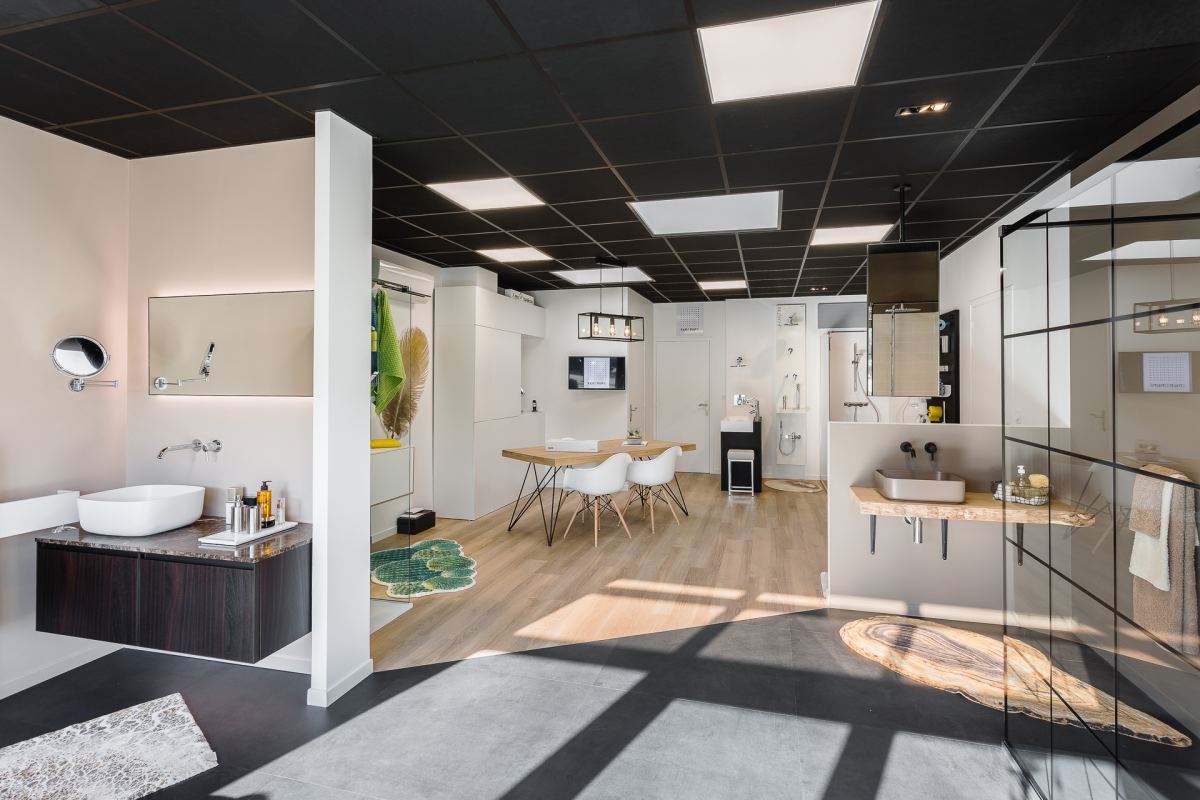 Notre Showroom à Pornichet Faré Papé Concepteur de salle de bain